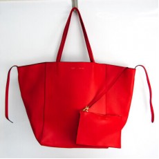CE-cabas tote red
